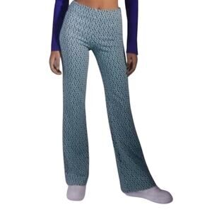Urban Outfitters small Bryn pull on stretch flare pant P2 3393